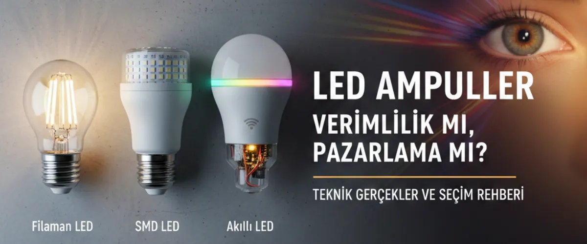 LED Aydınlatma: Verimlilik mi, Pazarlama Stratejisi mi? - Blog Yazısı